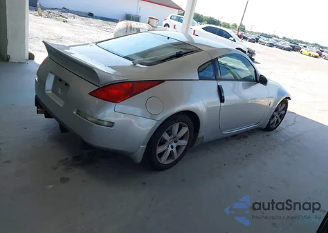 2004 Nissan 350Z Touring из США, поврежденный, VIN JN1AZ34D14T163997